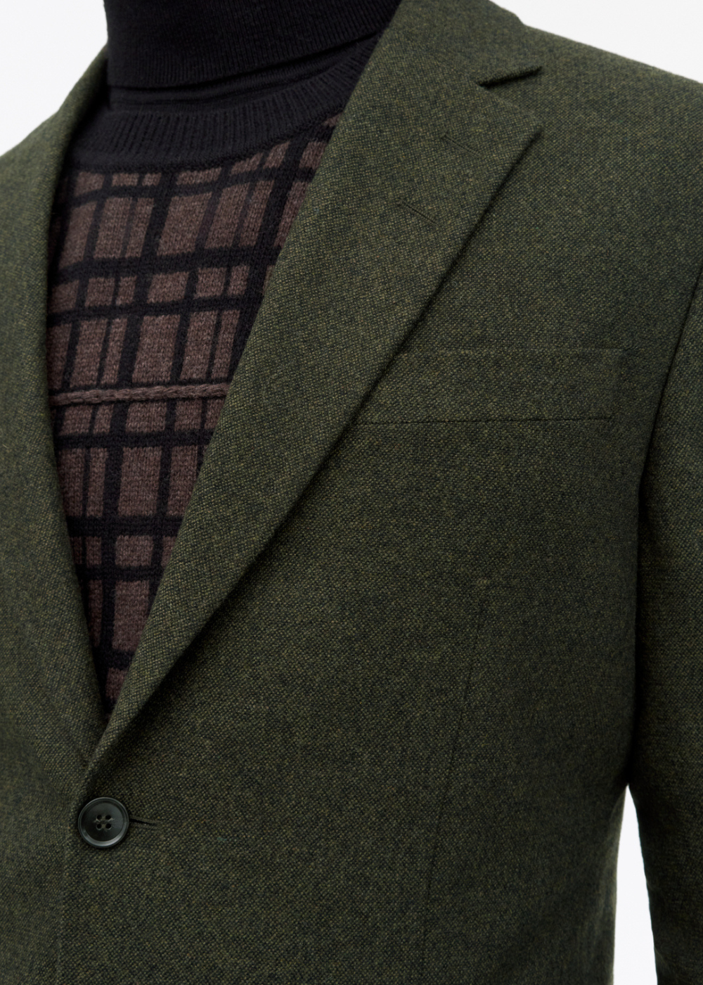 Justin Stretch Brushed Wool Blazer