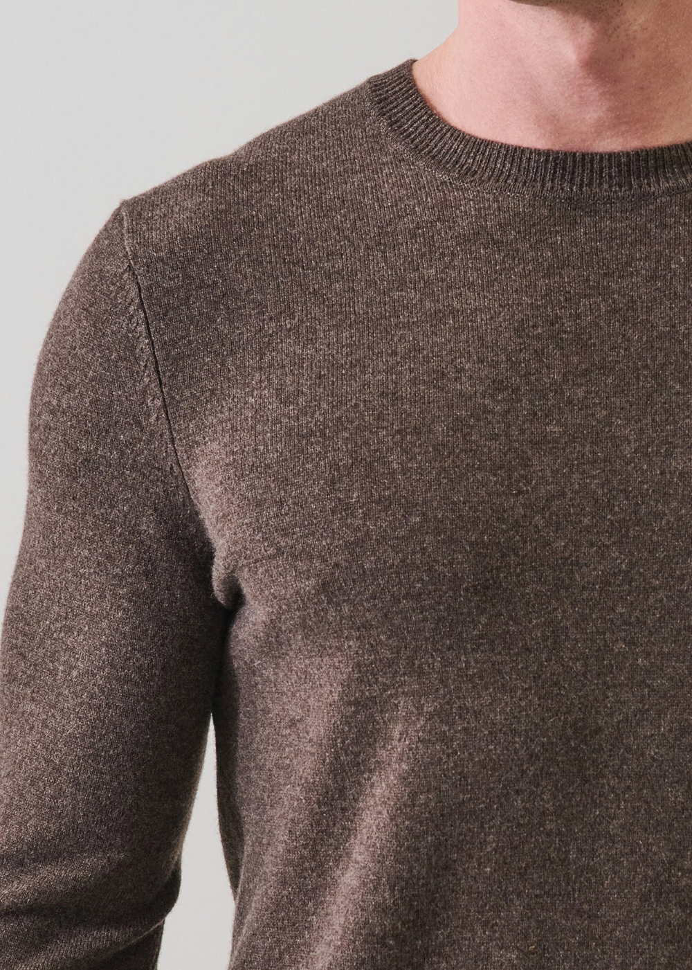 Nano Cashmere Crewneck Sweater