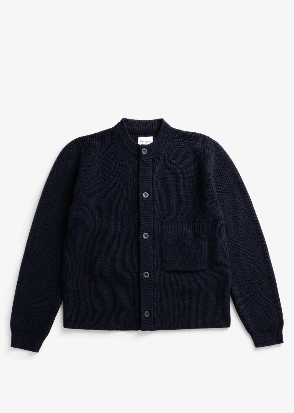 Gullverket Cotton Wool Rib Cardigan