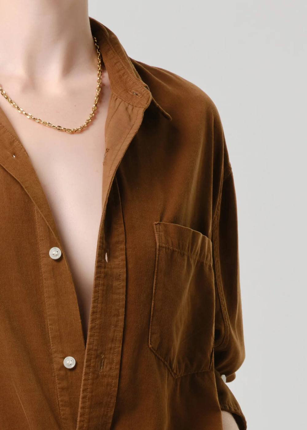 Kayla Corduroy Shirt
