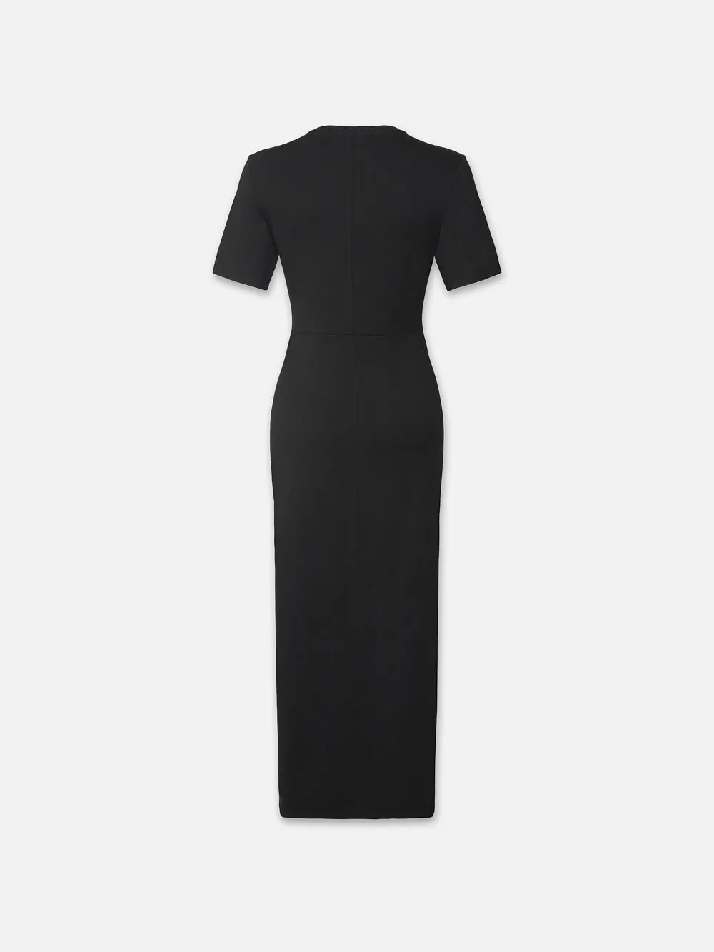 Ruched Front Tie Dress