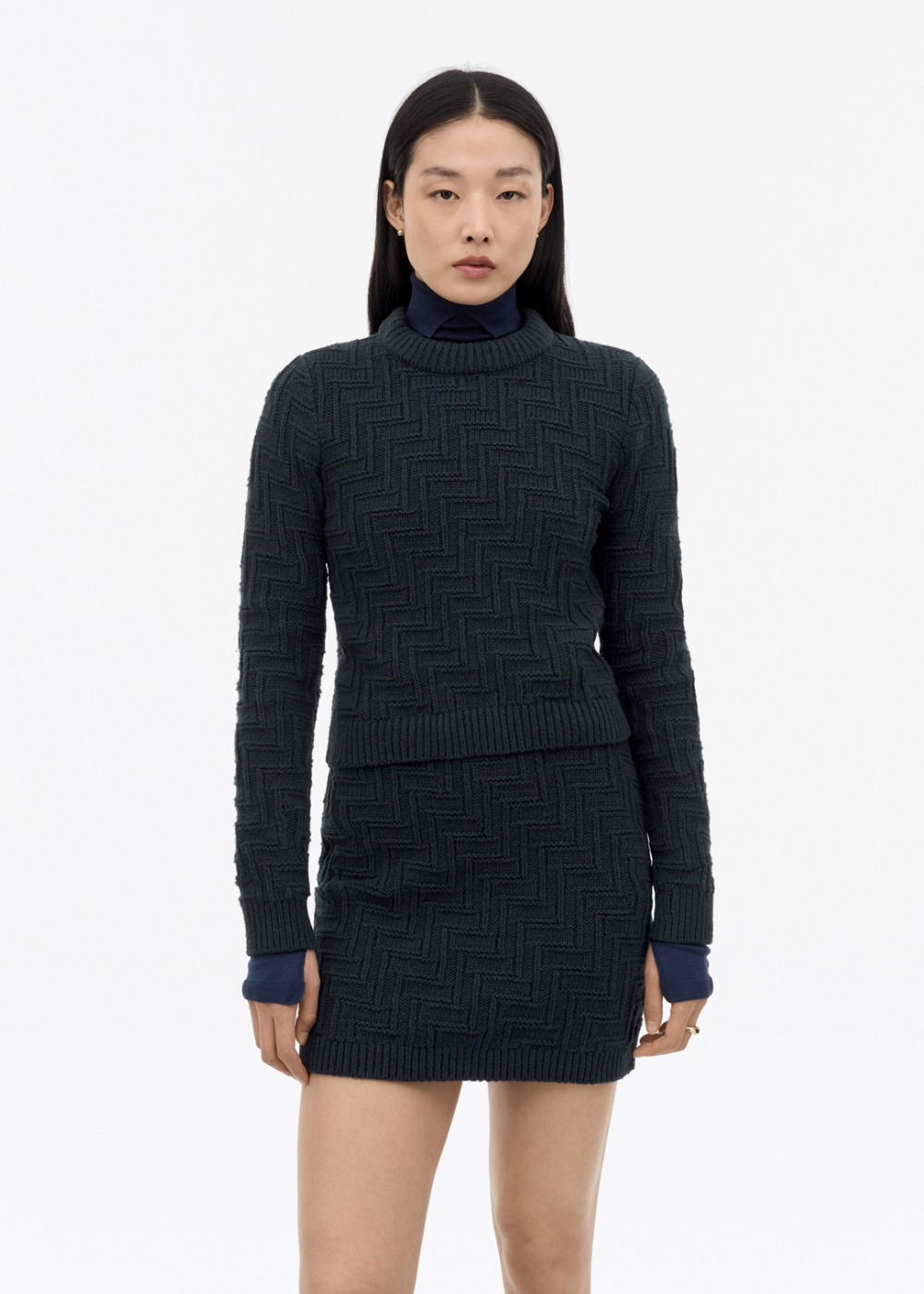 Marie Chunky Wool Blend Sweater
