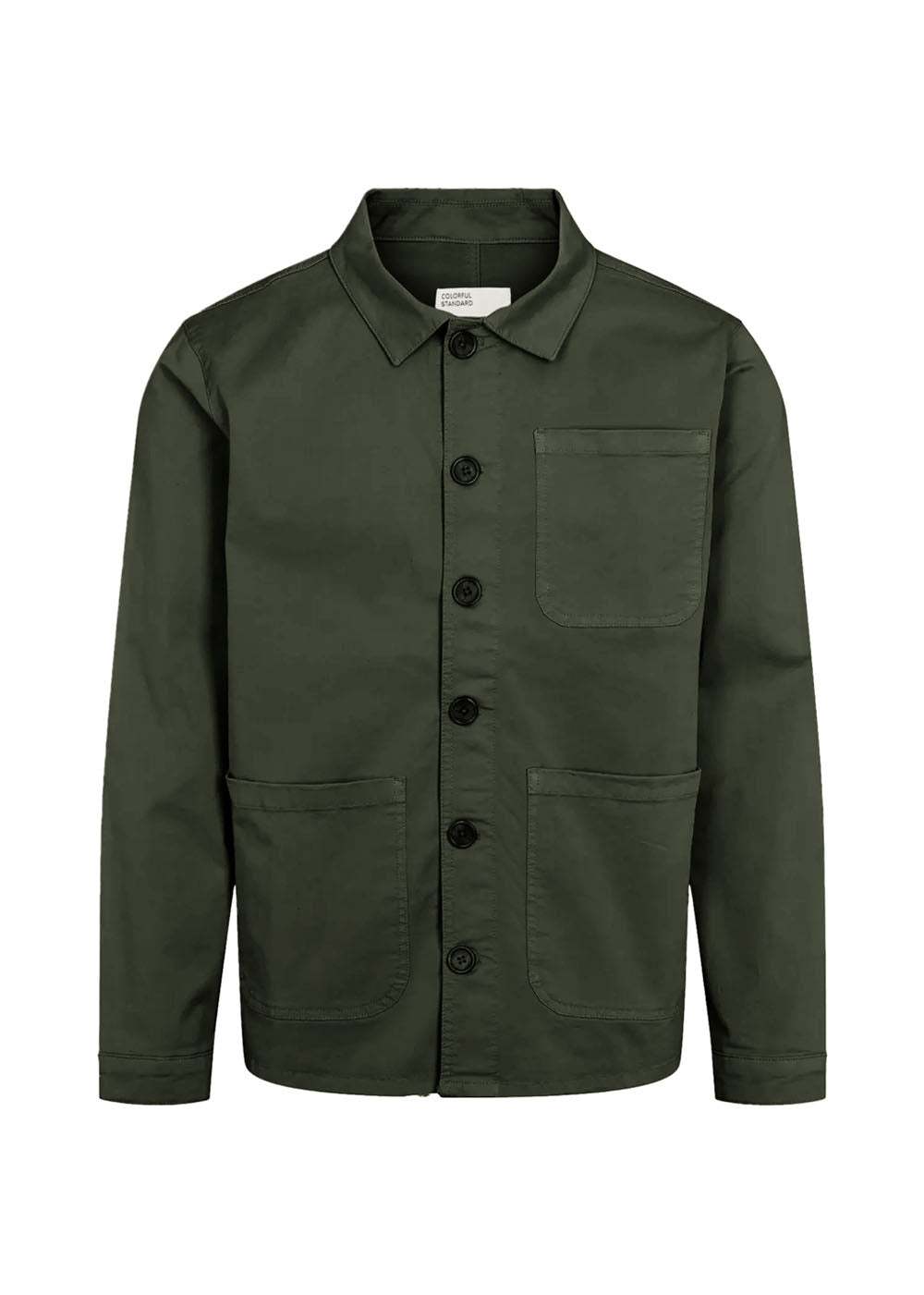 Organic Workwear Jacket -Hunter Green - Colorful Standard Canada - Danali