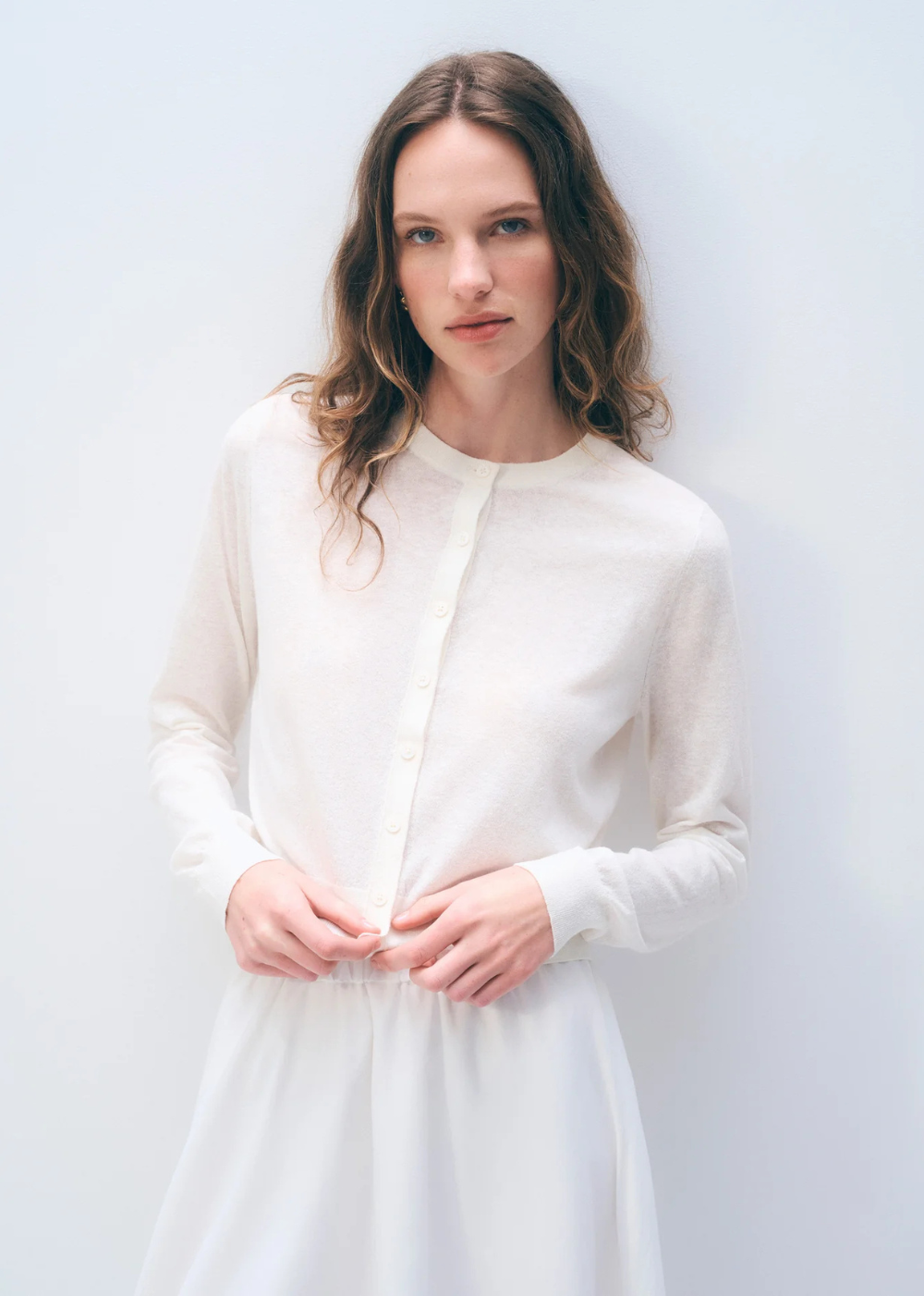 Linen Blend Cardigan