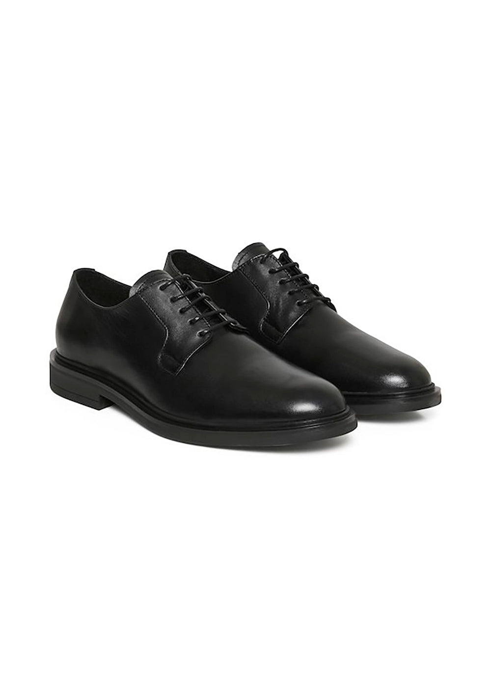 Fitch Smooth Derby Shoes - Black - Matinique Canada - Danali