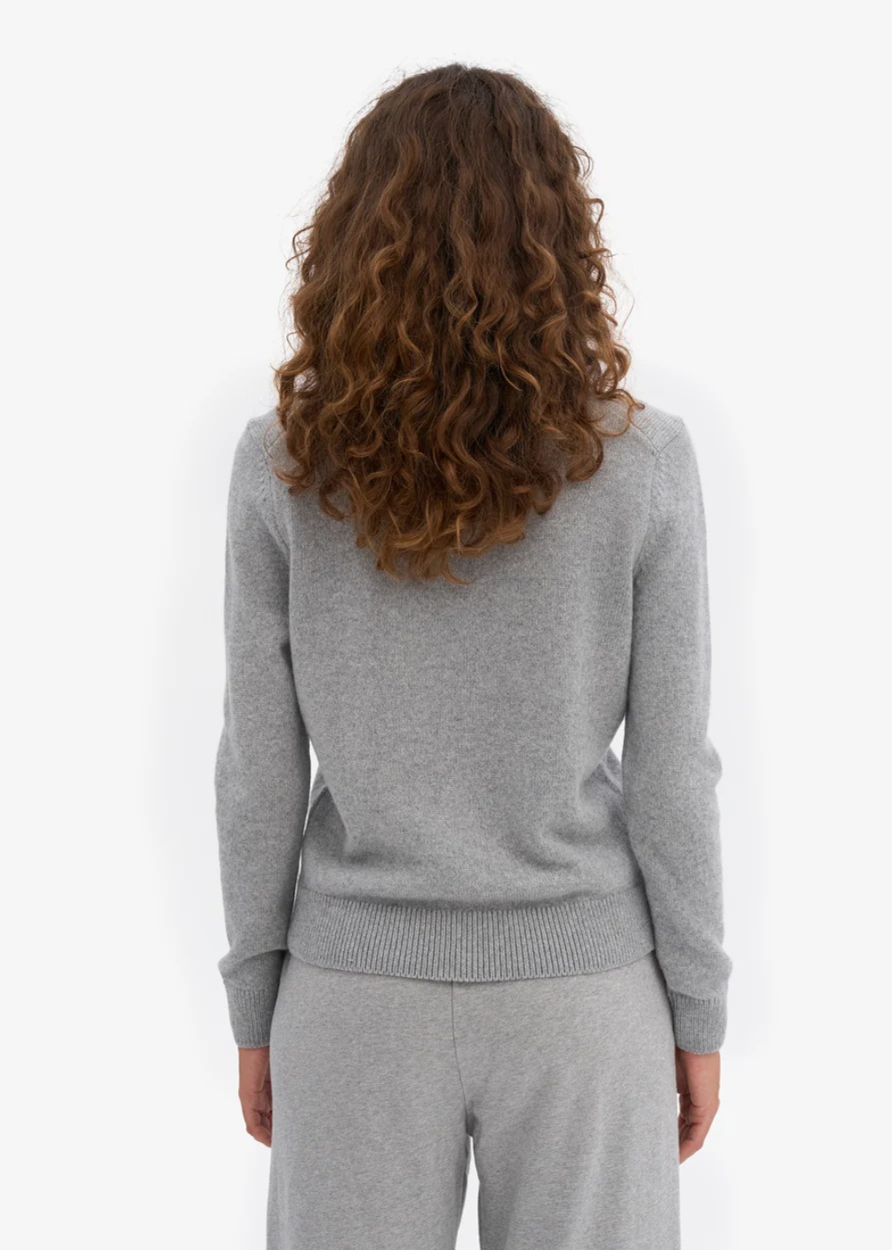 Merino Wool Collar Cardigan