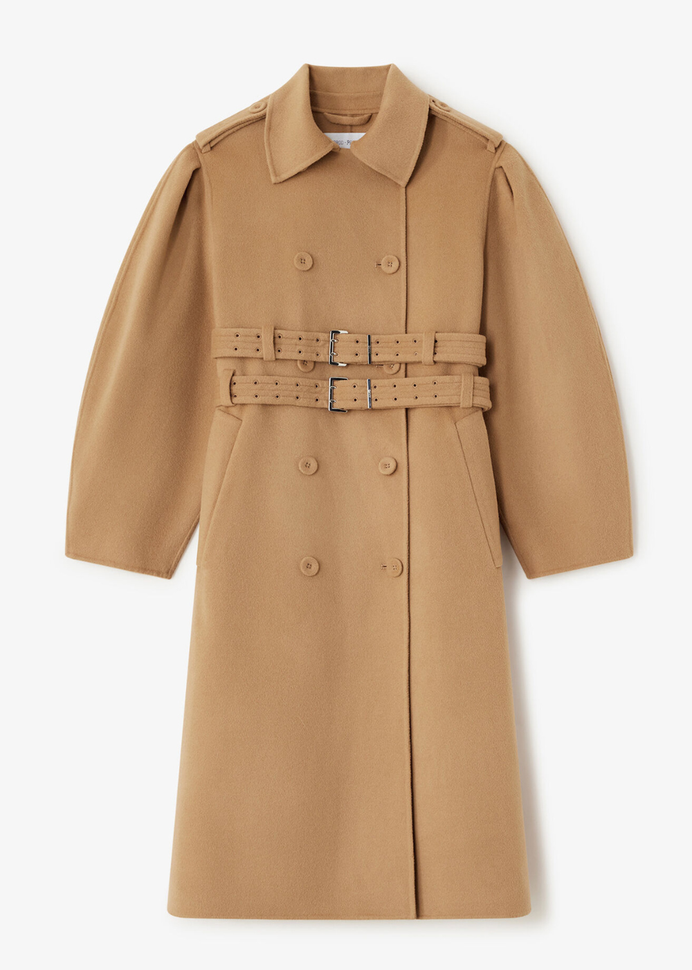 Splittable Wool Trench Coat