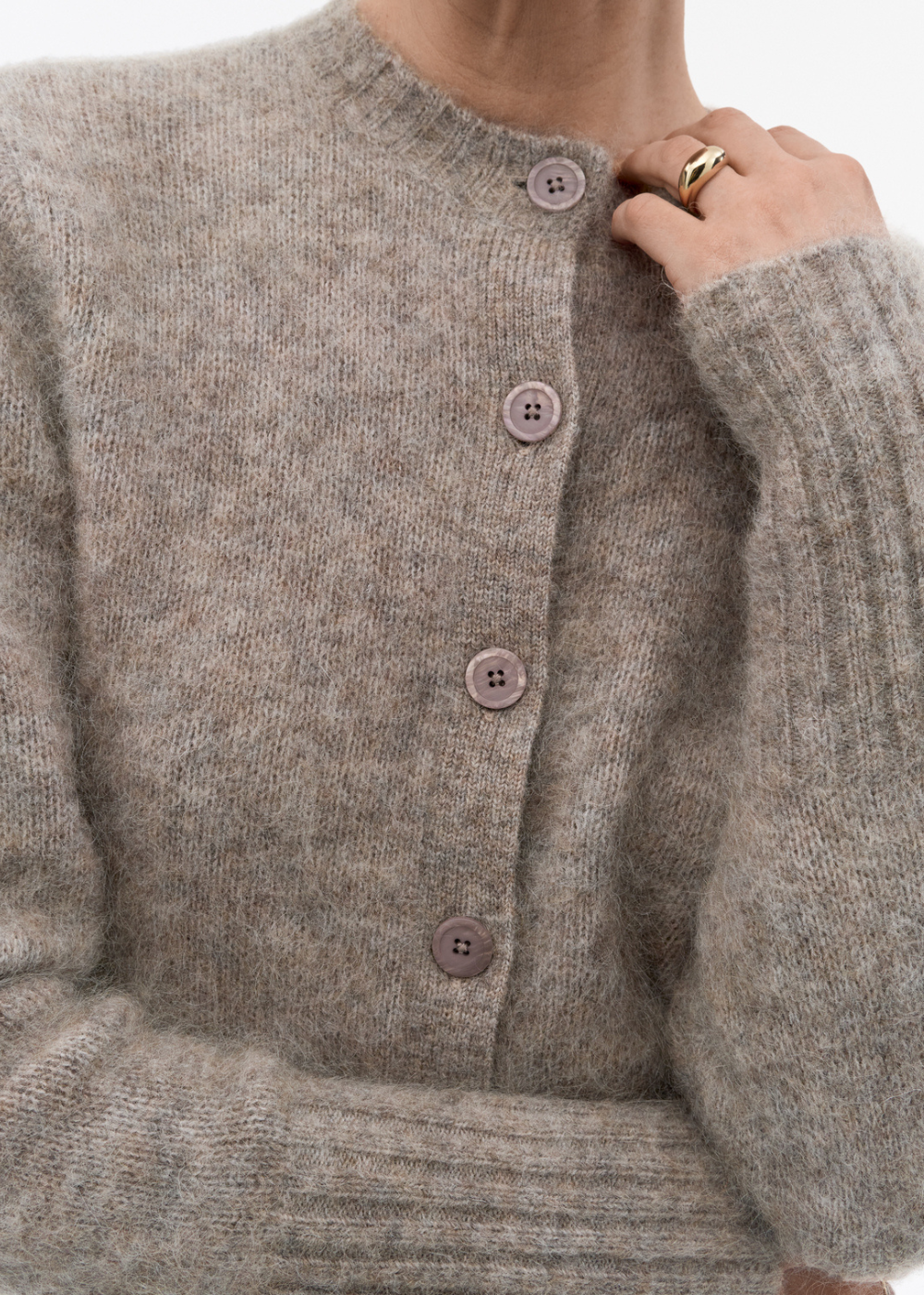 Leonie Kidmohair Cardigan