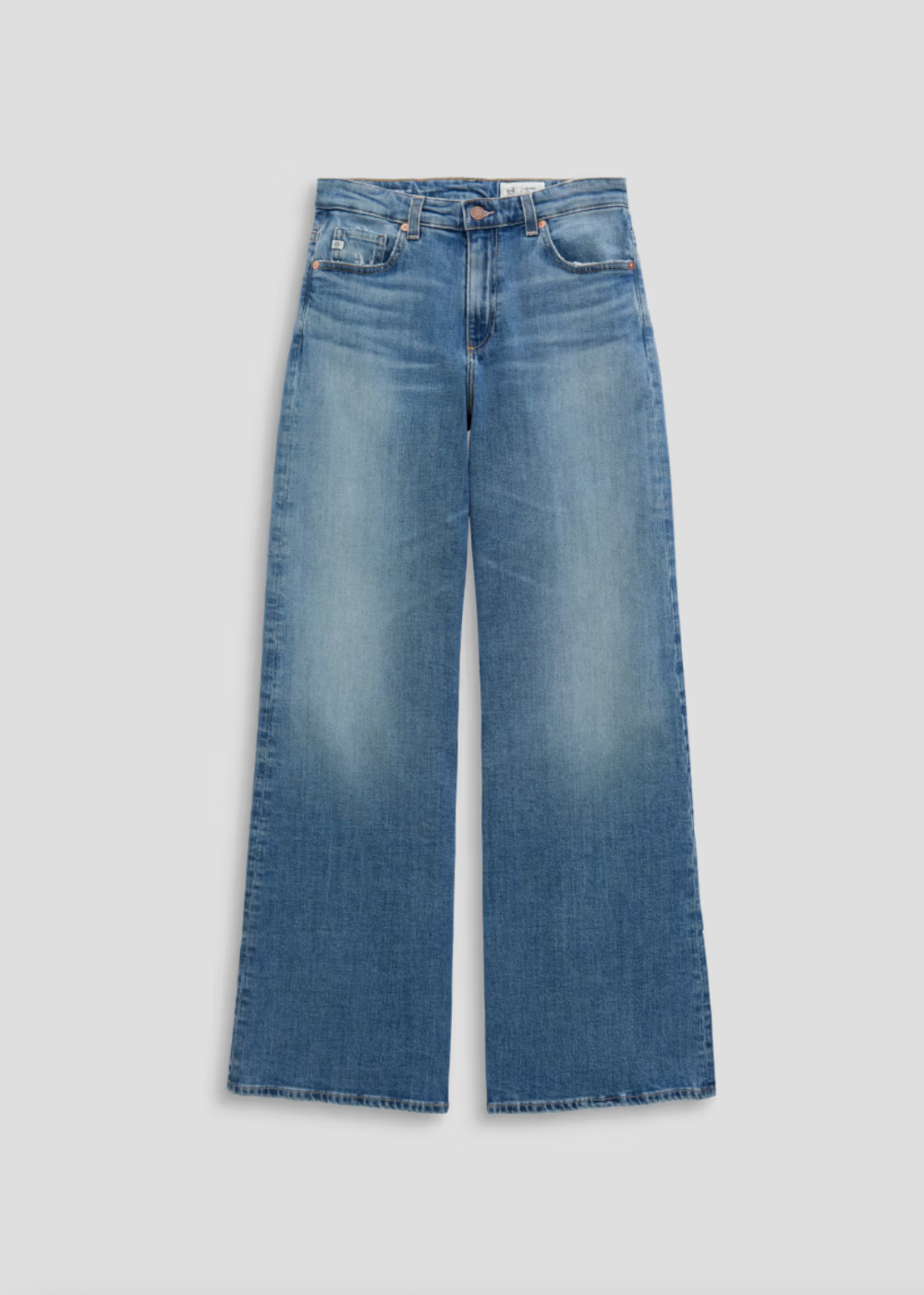 Saige Mid Rise Wide Leg Jean
