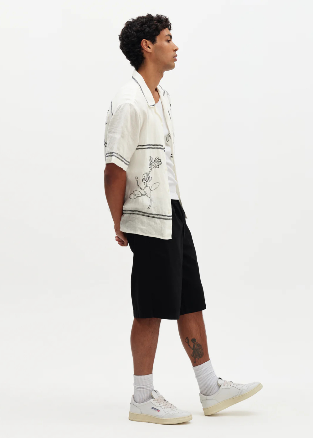 Didcot SS Shirt Grid Flower