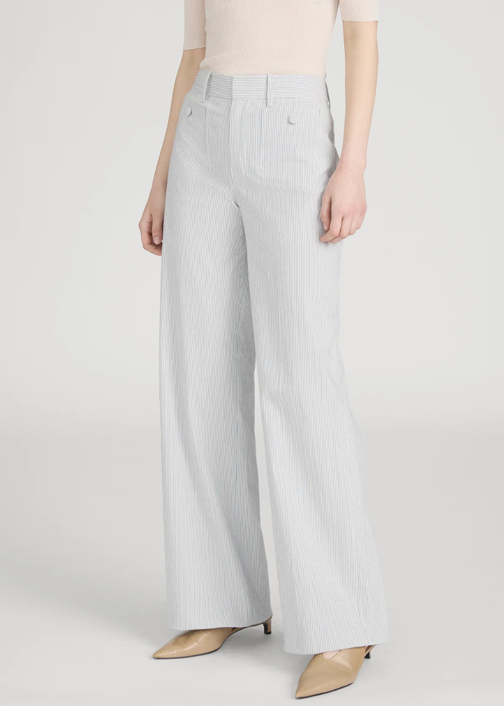 The Stripe Modernist Pocket Trouser
