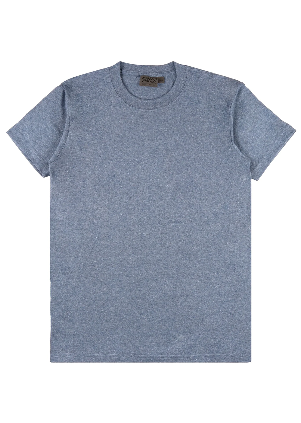 Circular Knit T-Shirt - Blue - Naked and Famous Denim Canada - Danali