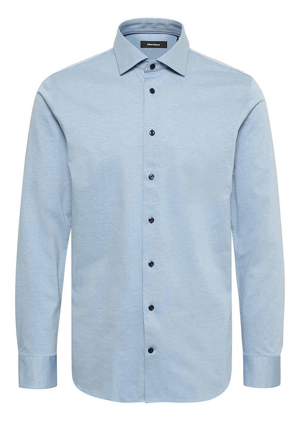 Marc Long Sleeve Shirt - Captain's Blue - Matinique - Danali - 30204077