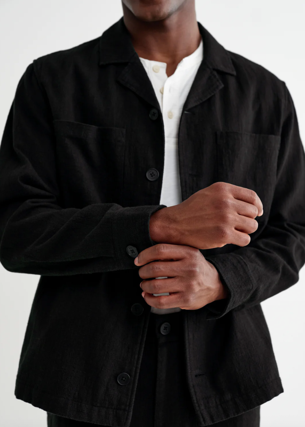 Aldred Overshirt Cotton Linen