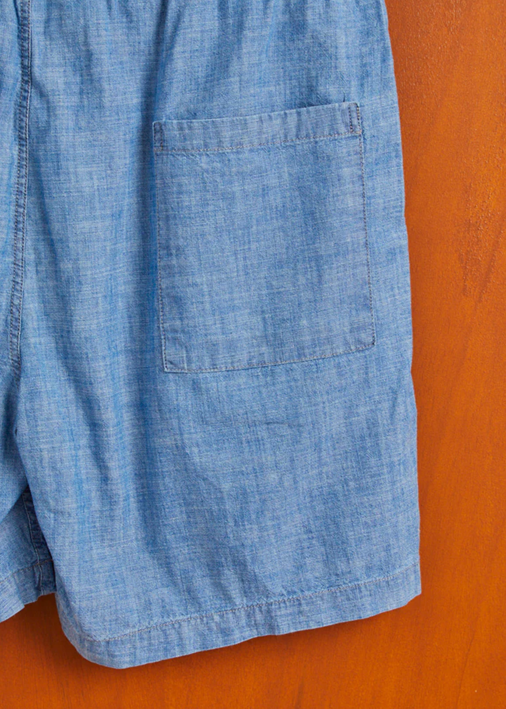 Chambray Men's Shorts - Blue - Portuguese Flannel Canada - Danali