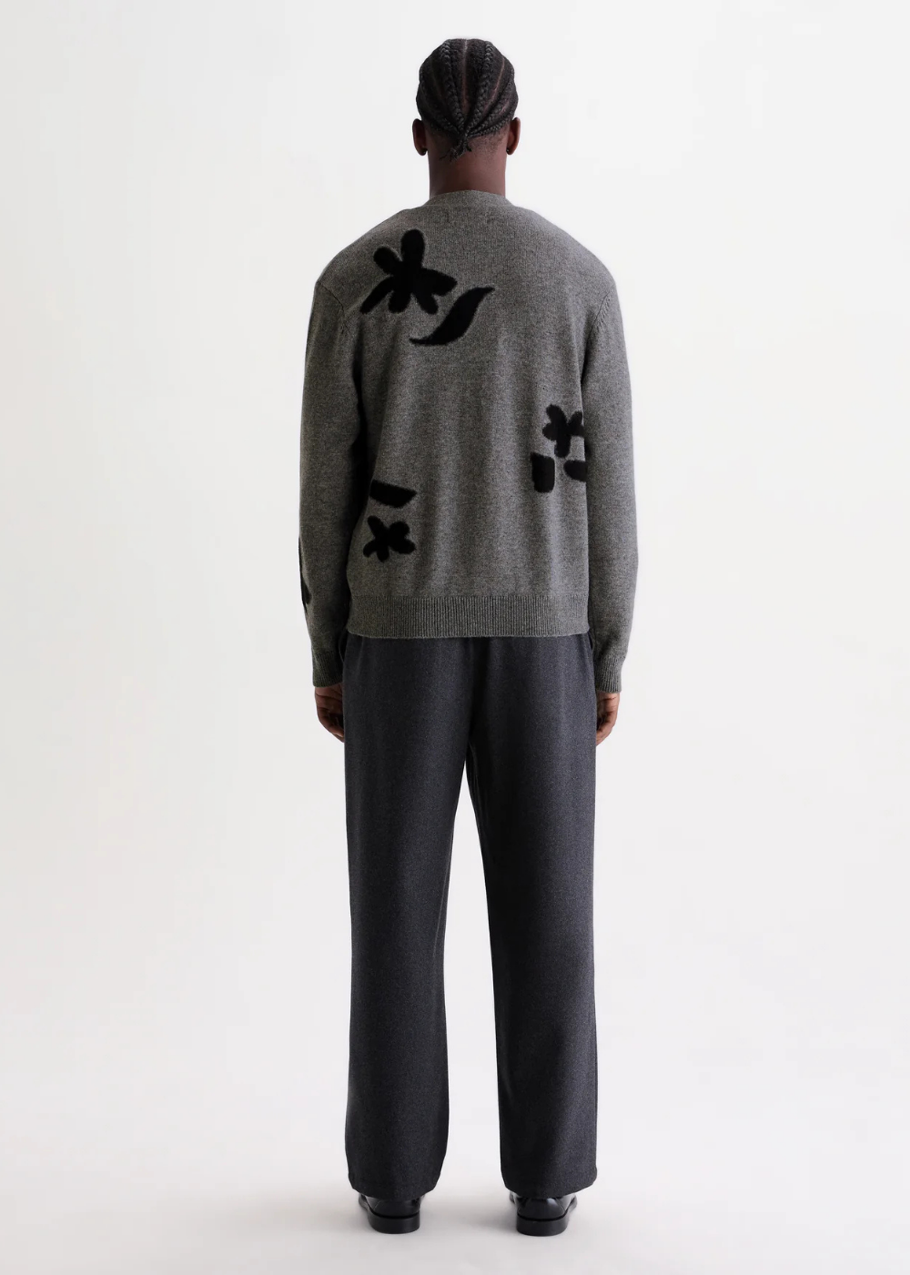 Walker Cardigan Felted Applique