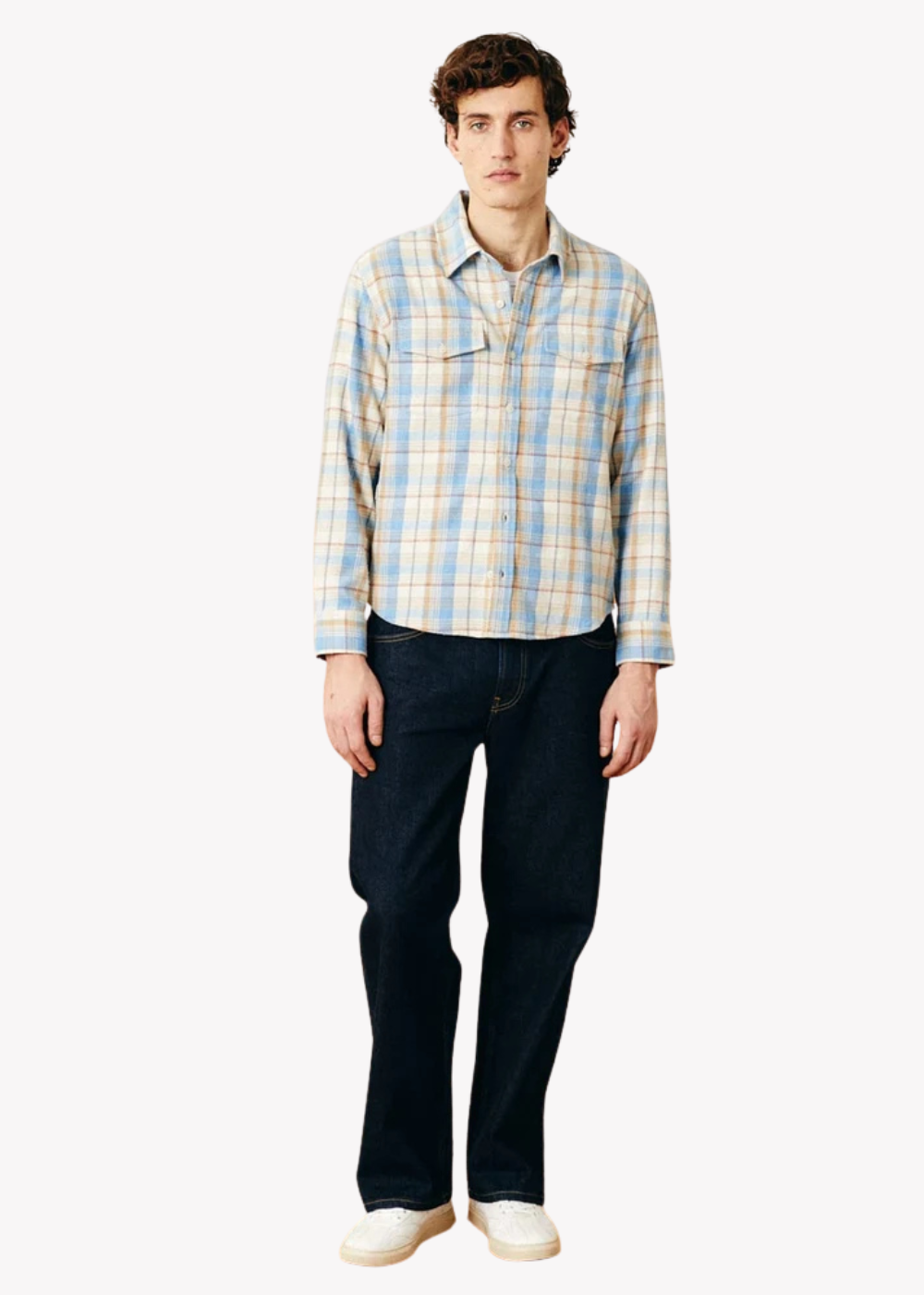 Vintage Plaid Flannel LS Shirt