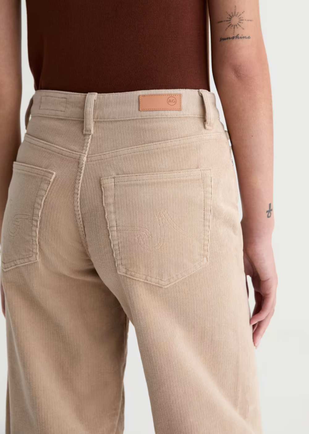 Saige Wide Leg Corduroy Pant