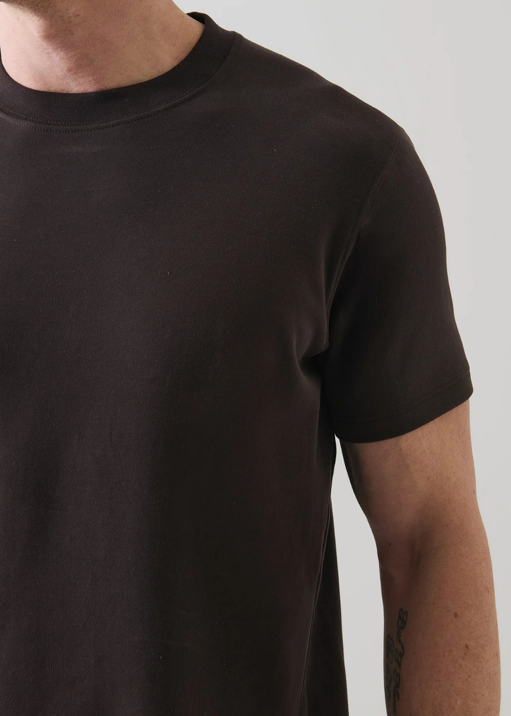 Pima Stretch Heavyweight Crew T-Shirt