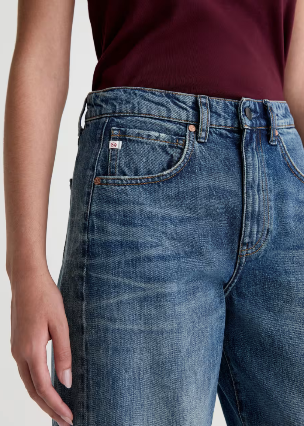 Hattie Barrel Leg Jean