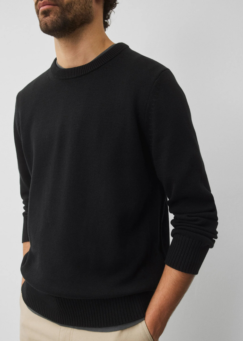 Supima Knit Bantam Crewneck