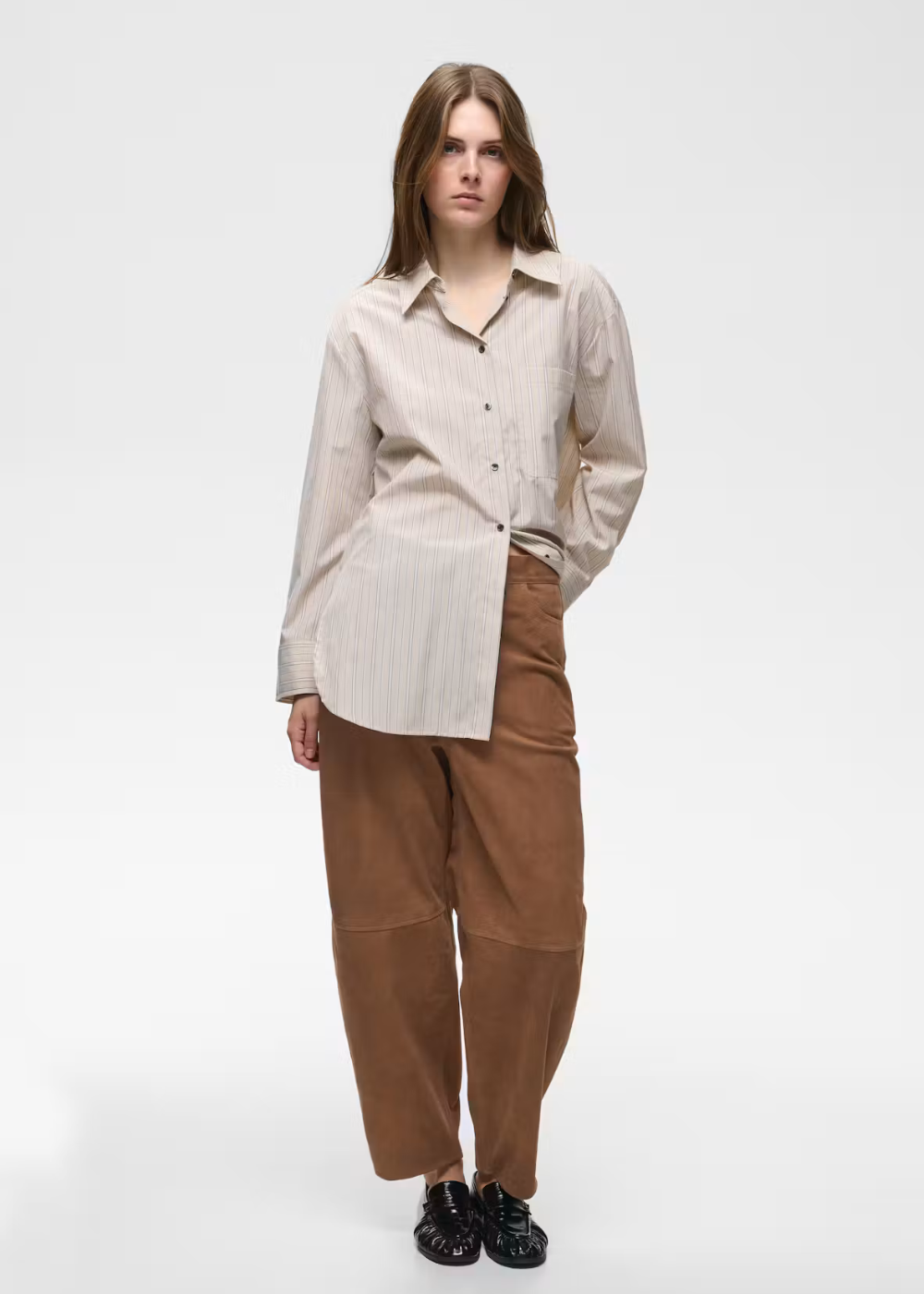 Helki Barrell Suede Jeans