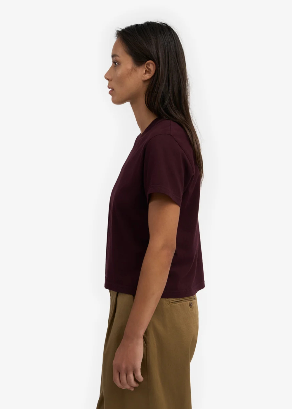 Organic Boxy Crop Tee