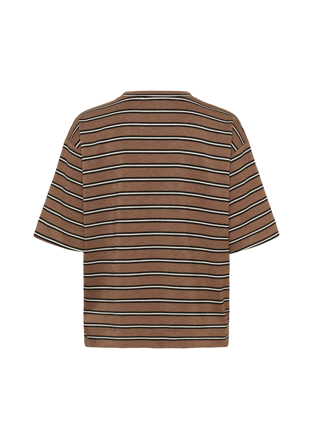 Pannie Oversize Melange Stripe T-Shirt