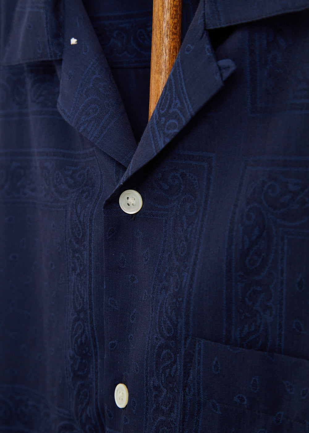 Classic Paisley Shirt - Navy - Portuguese Flannel Canada - Danali