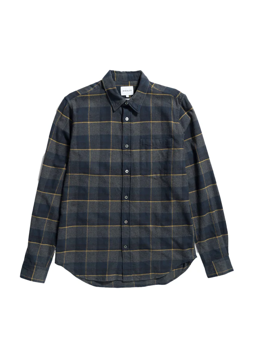 Osvald Organic Flannel Check Shirt