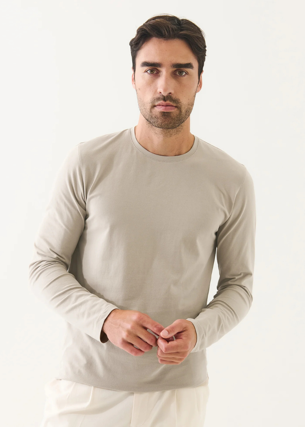 LS Iconic Pima Cotton Stretch Crew T-Shirt