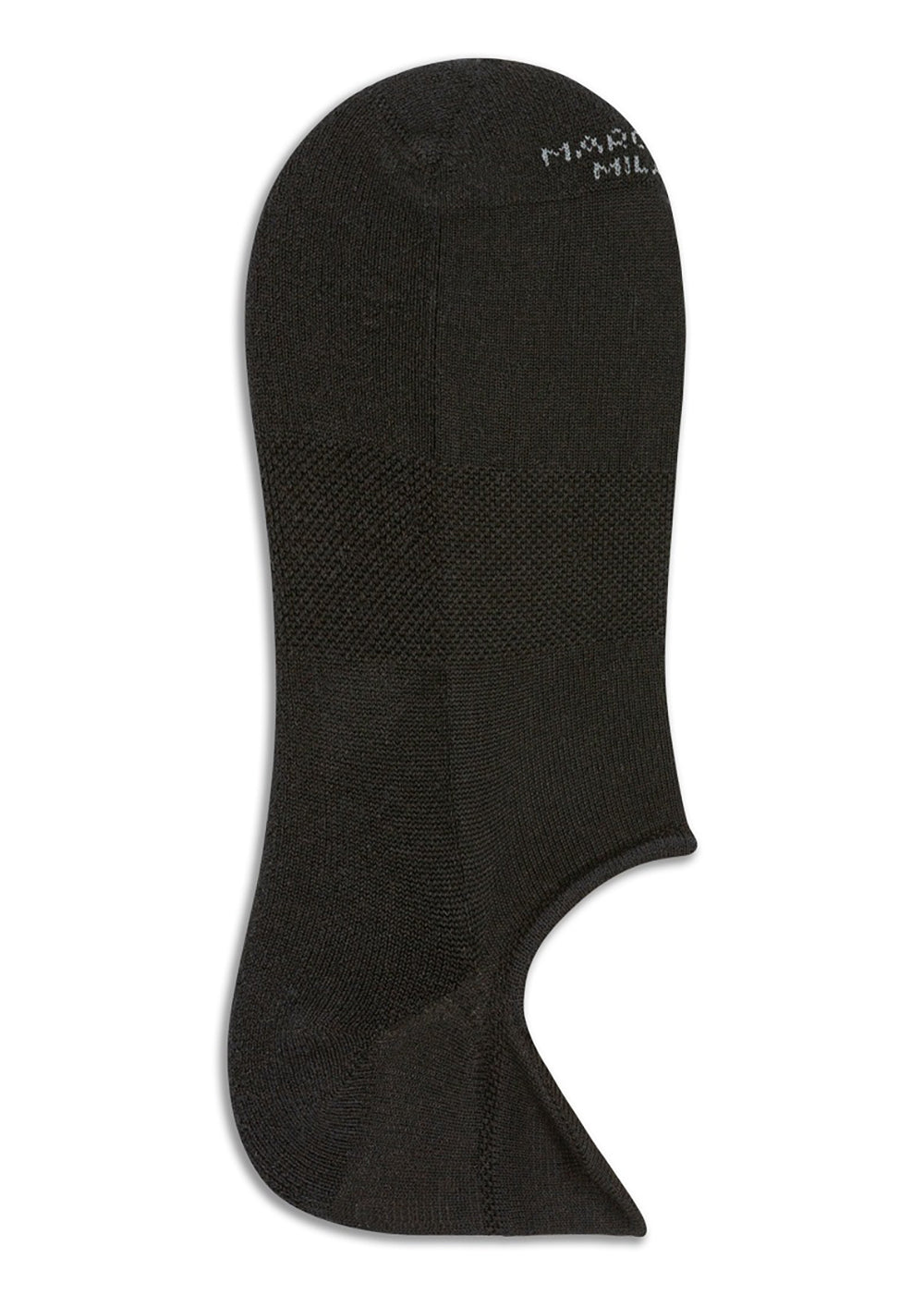Cotton Sneaker Sock - Black - Marcoliani Canada - Danali