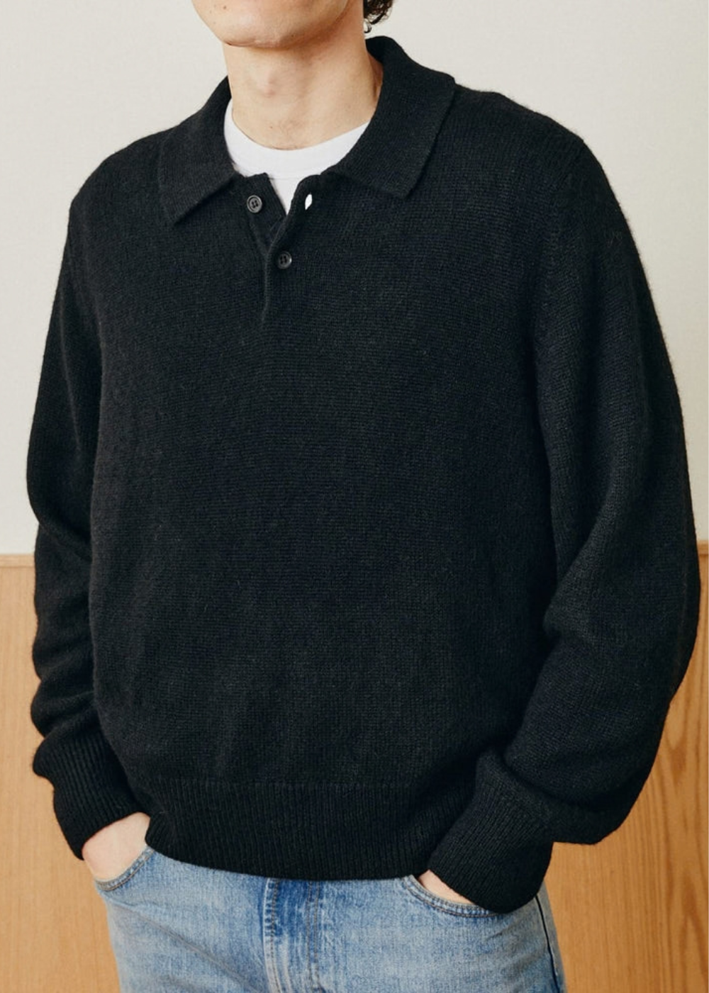 Brushed Alpaca Polo