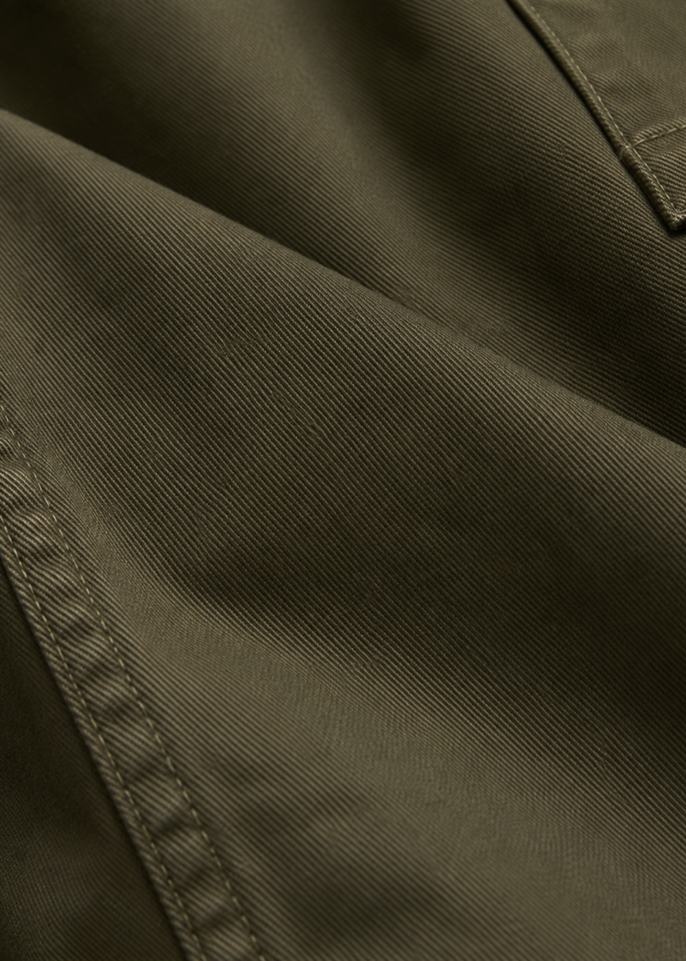 Cotton Chino Keeper Standard Overshirt
