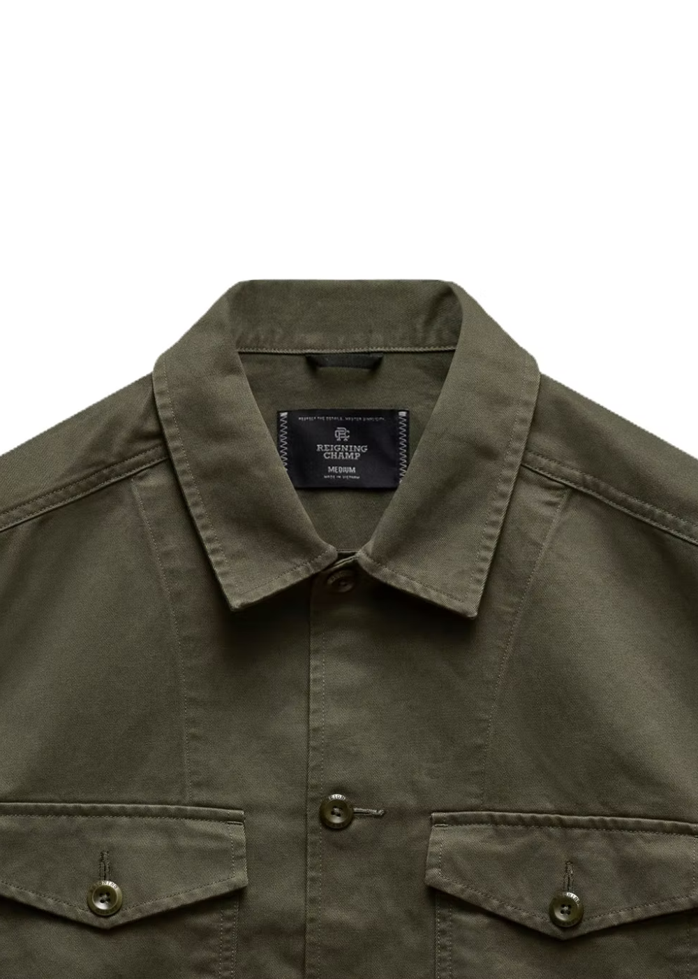 Cotton Chino Keeper Standard Overshirt