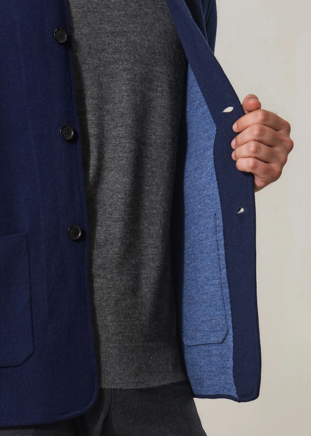 Double Face Stand Collar Shirt Jacket