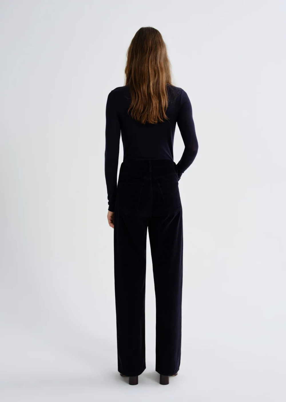 Ren High Rise Wide Leg 32" Corduroy Pant
