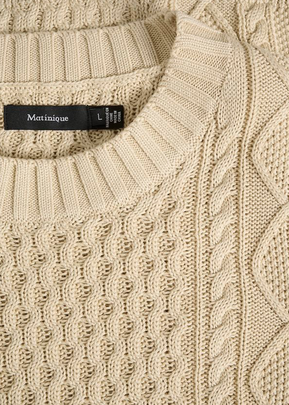 Triton Sweater - Fog - Matinique Canada - Danali