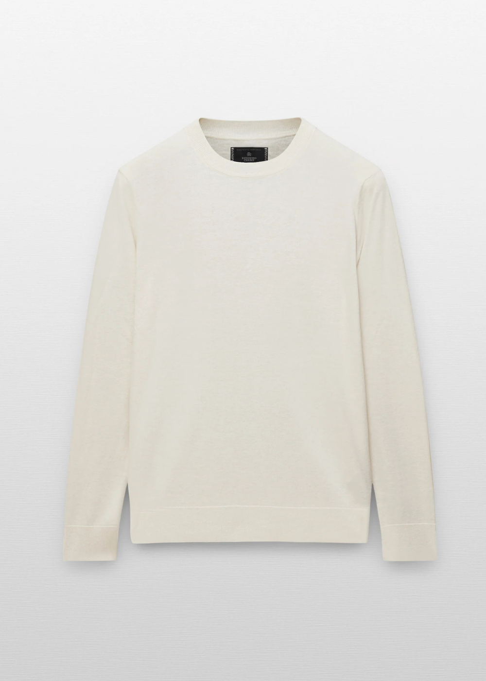Silk Cashmere Gallery Crewneck