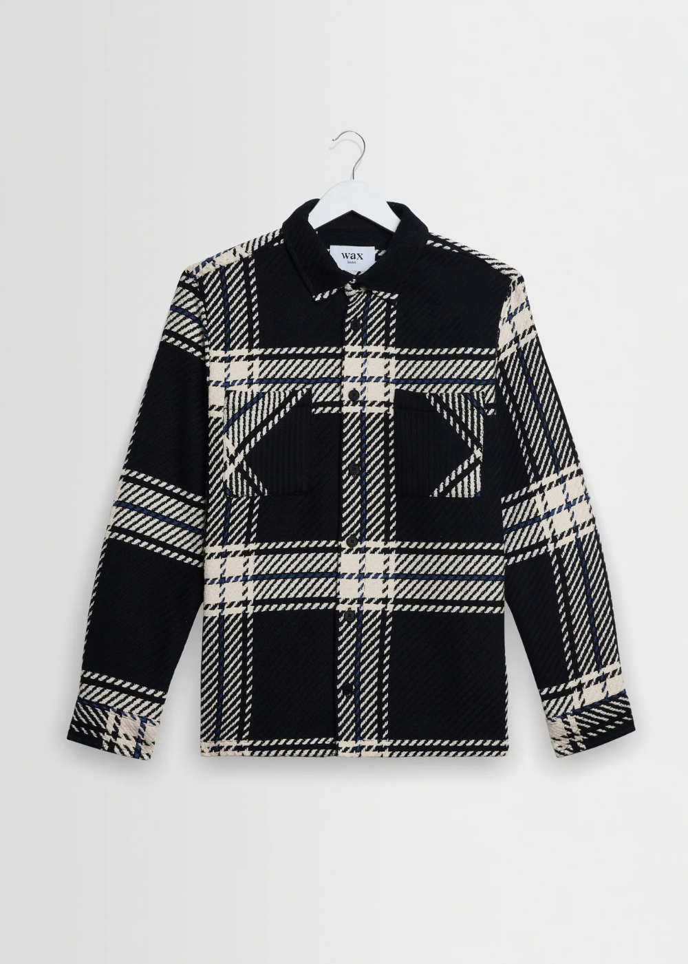 Whiting Overshirt Oversize Grid Check