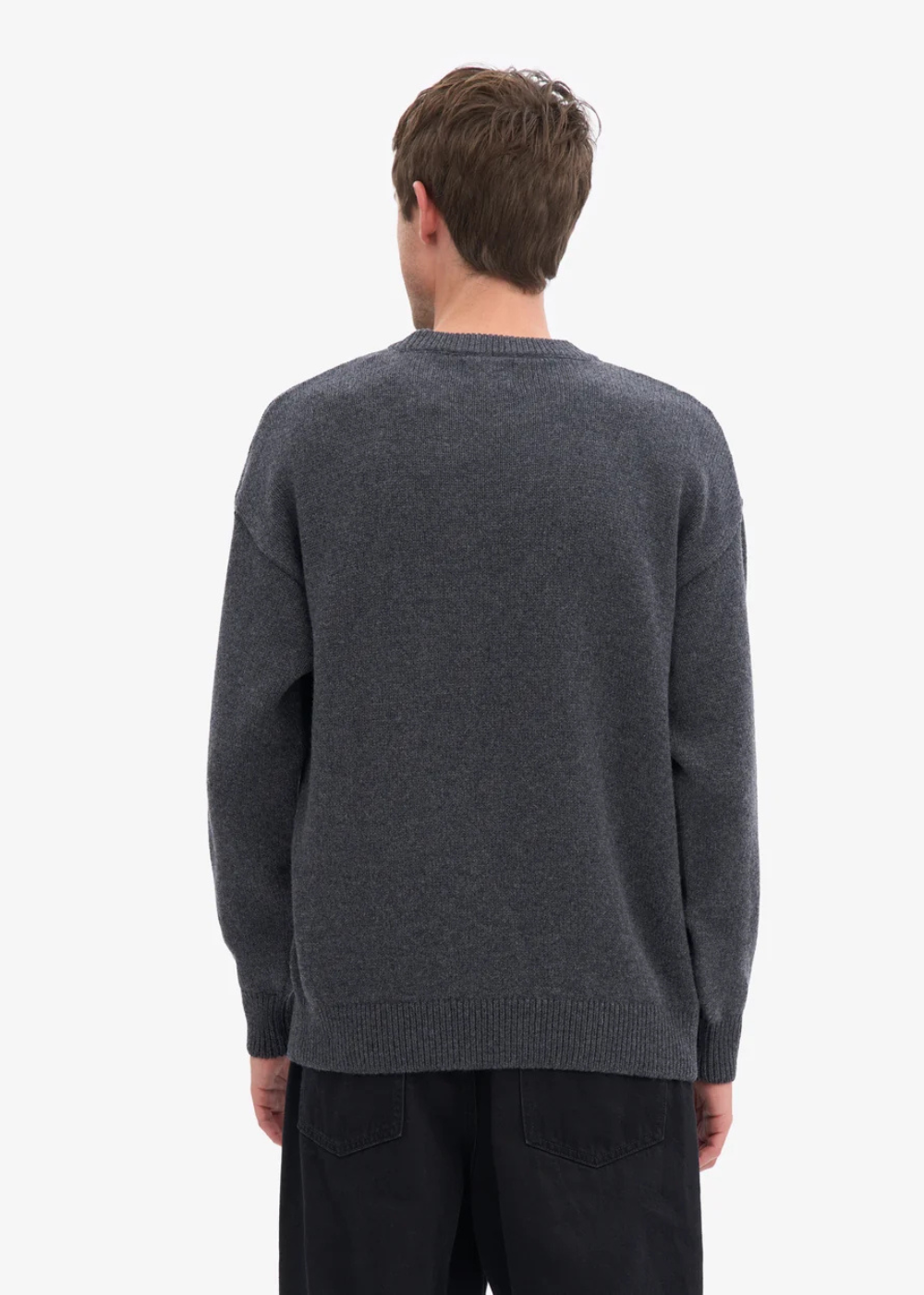 Oversized Merino Wool Crew