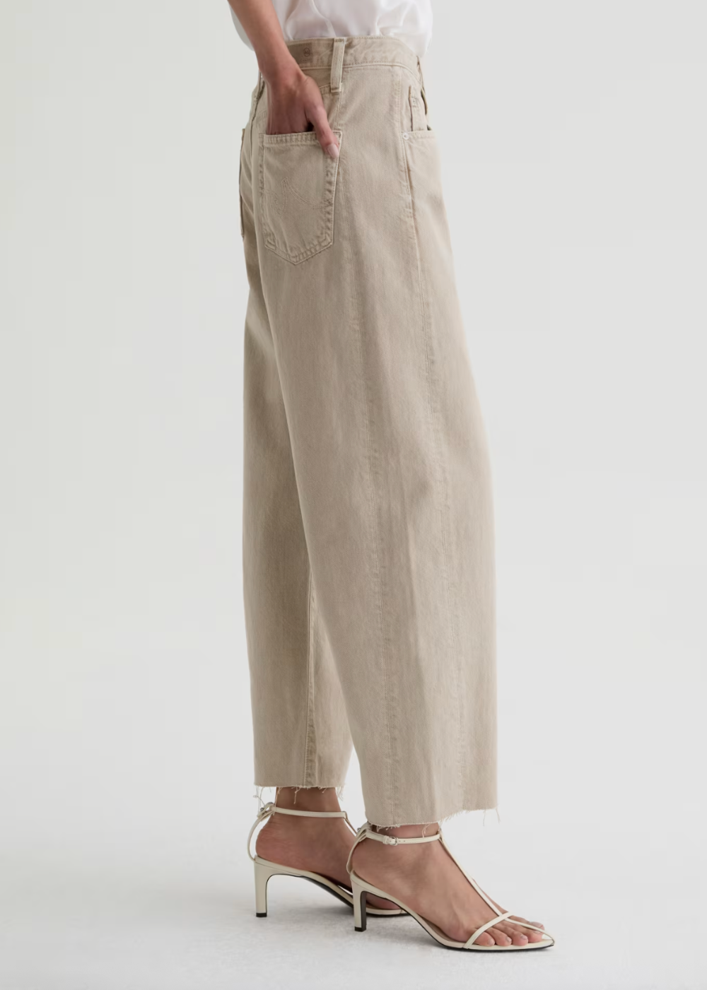 Hattie Crop Barrel Pant