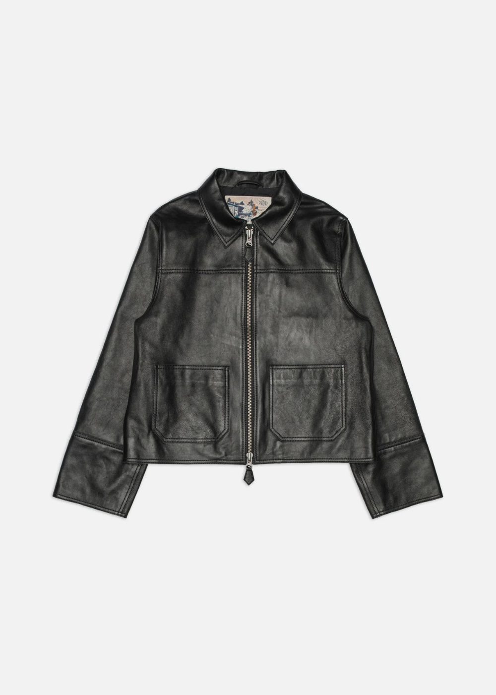 Anja Zip Leather Jacket