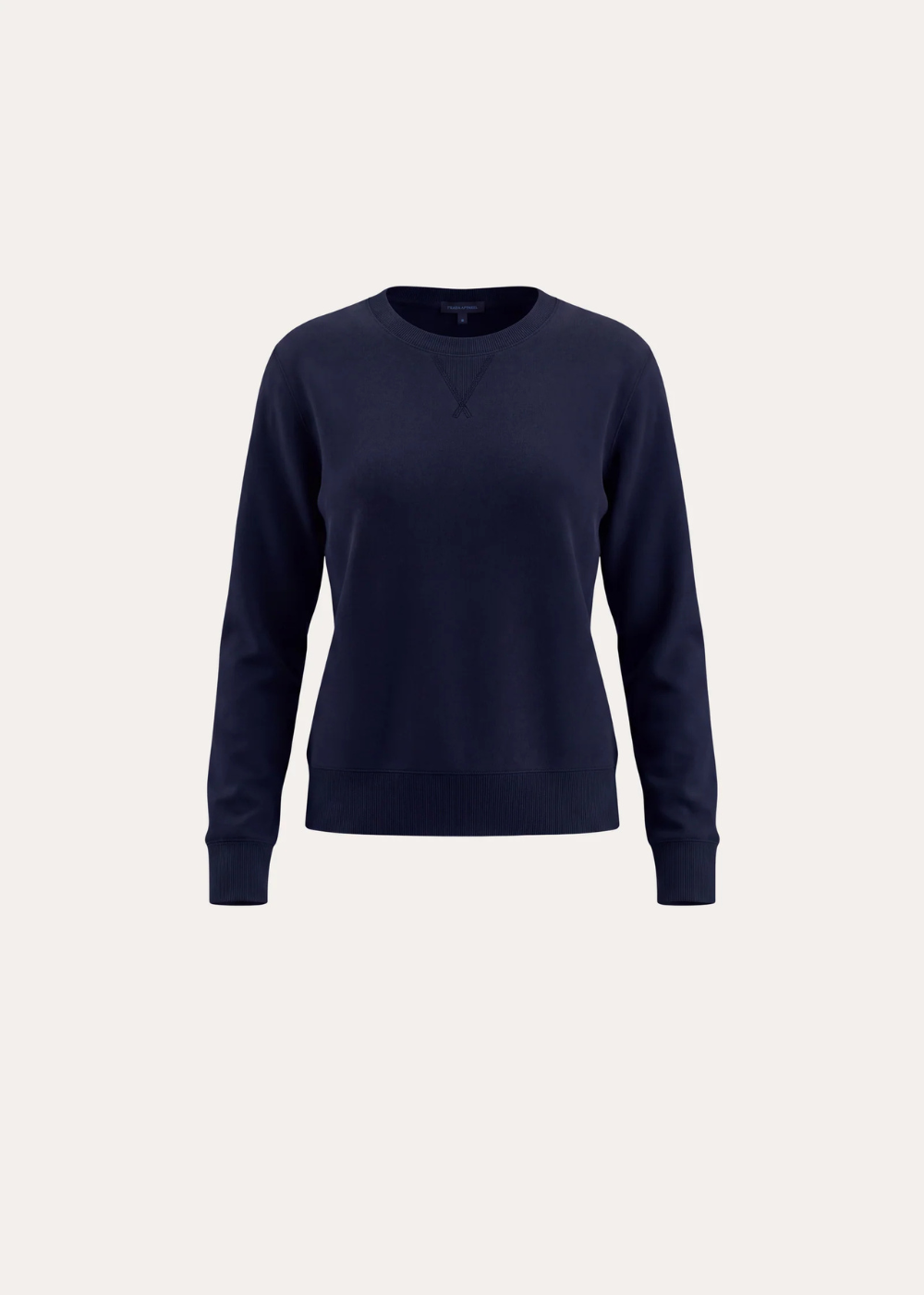 LS Brushed Pima Cropped Sweatshirt