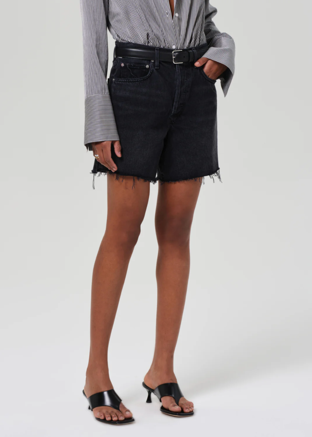 Marlow Long Cut Hem Short