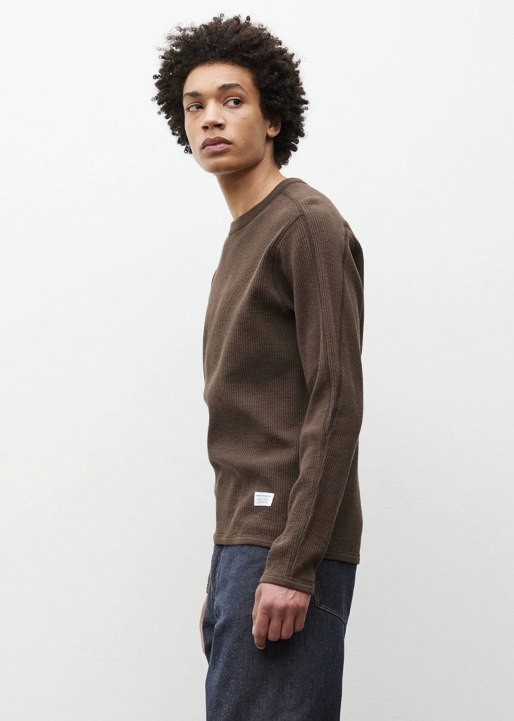 Stevns Cotton Hemp Military Rib LS T-Shirt