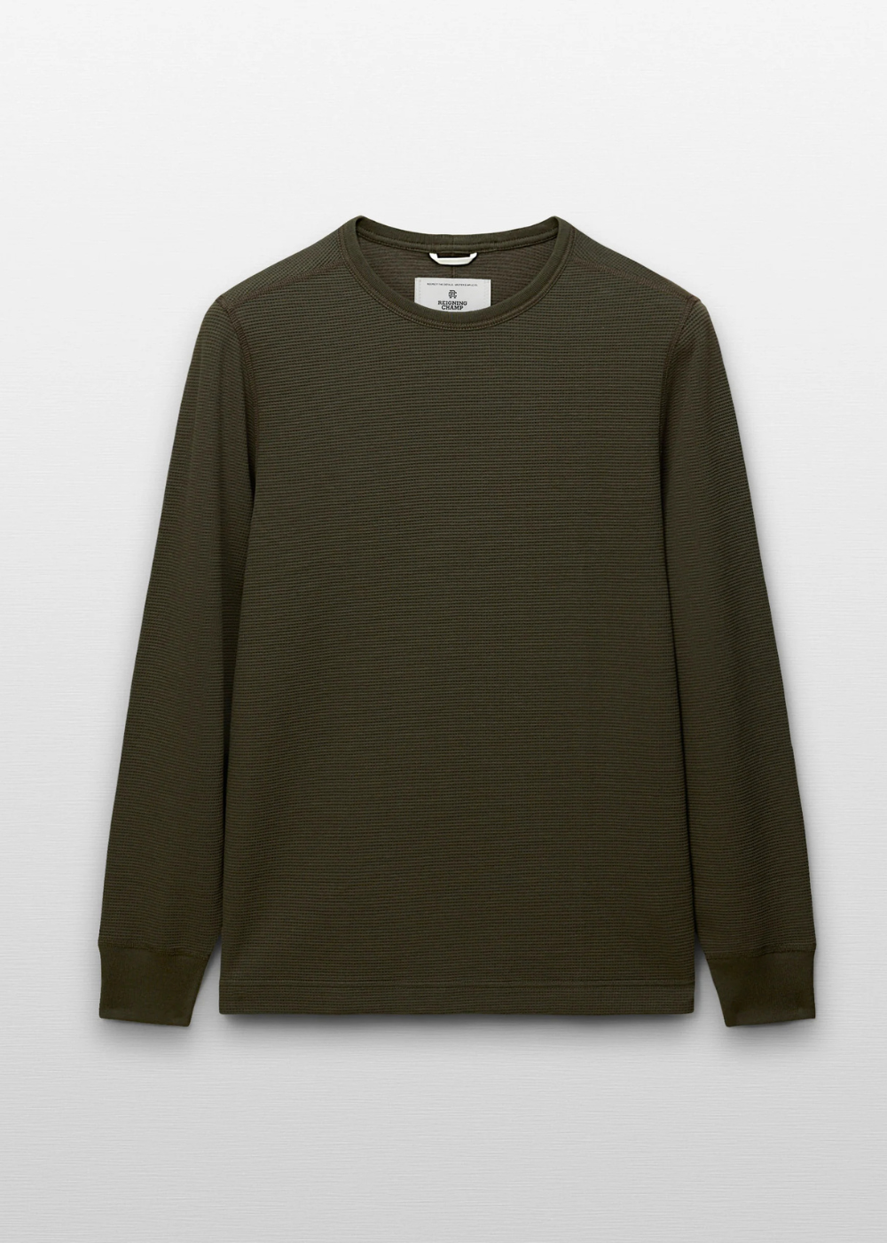 Lightweight Waffle Standard Long Sleeve