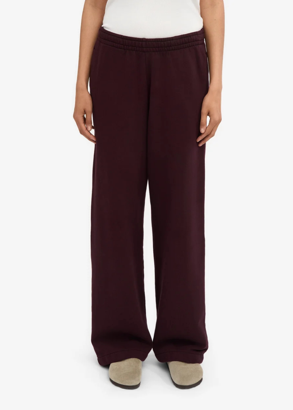 Organic Straight Leg Sweatpants