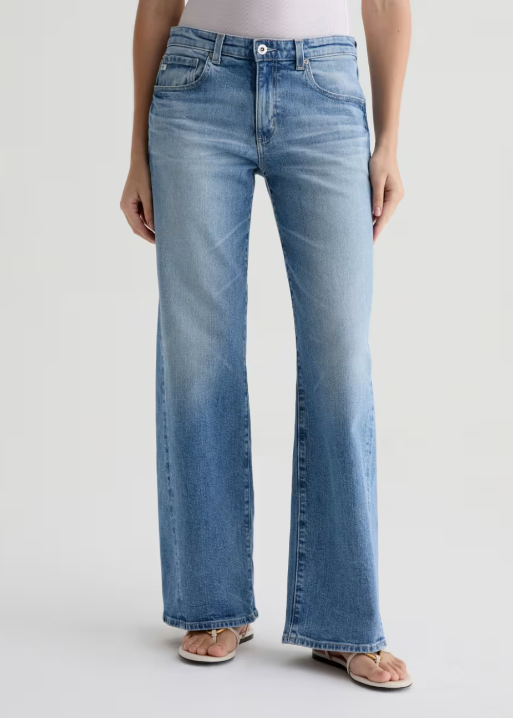 Adria Low Rise Wide Jean