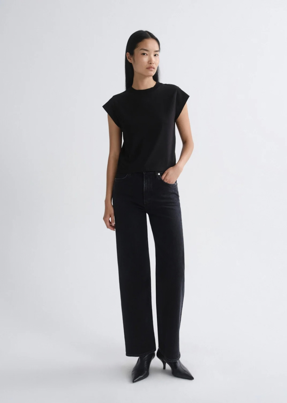 Ren High Rise Wide Leg 32" Jean
